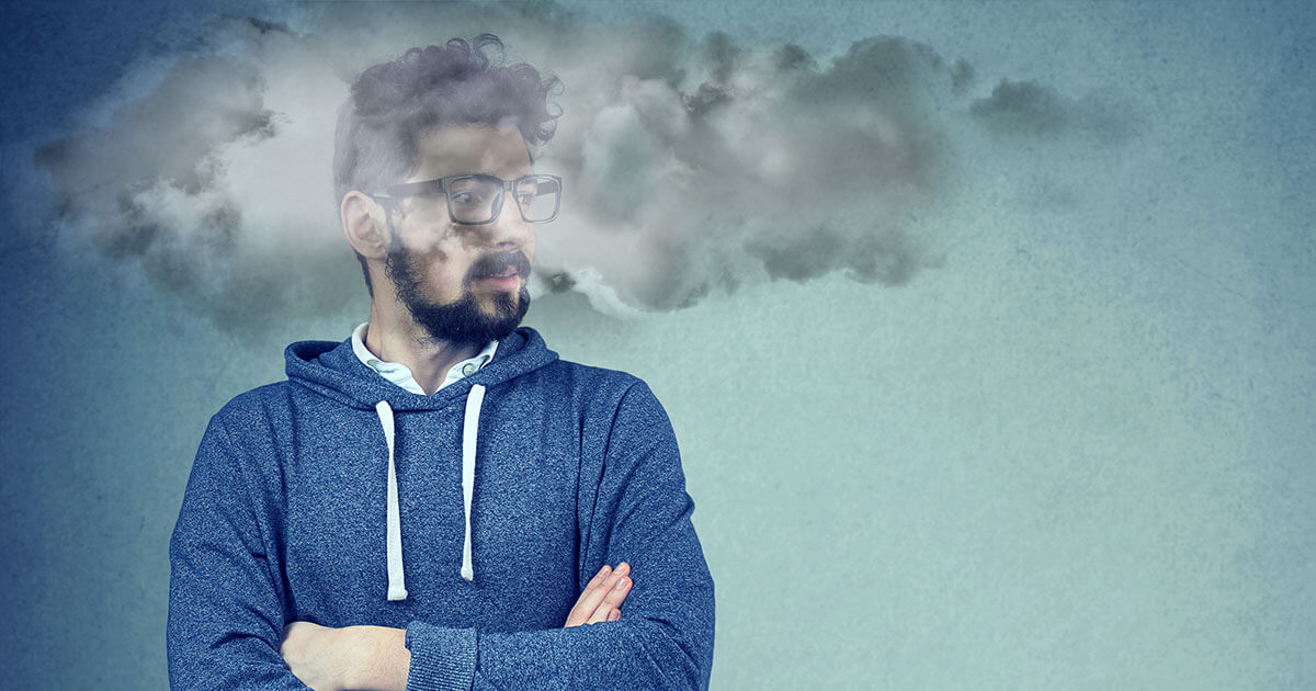 Man With Brain Fog