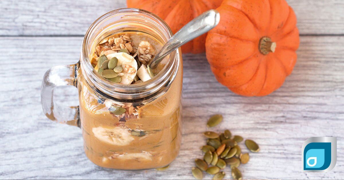 Pumpkin Pie Smoothie Jar