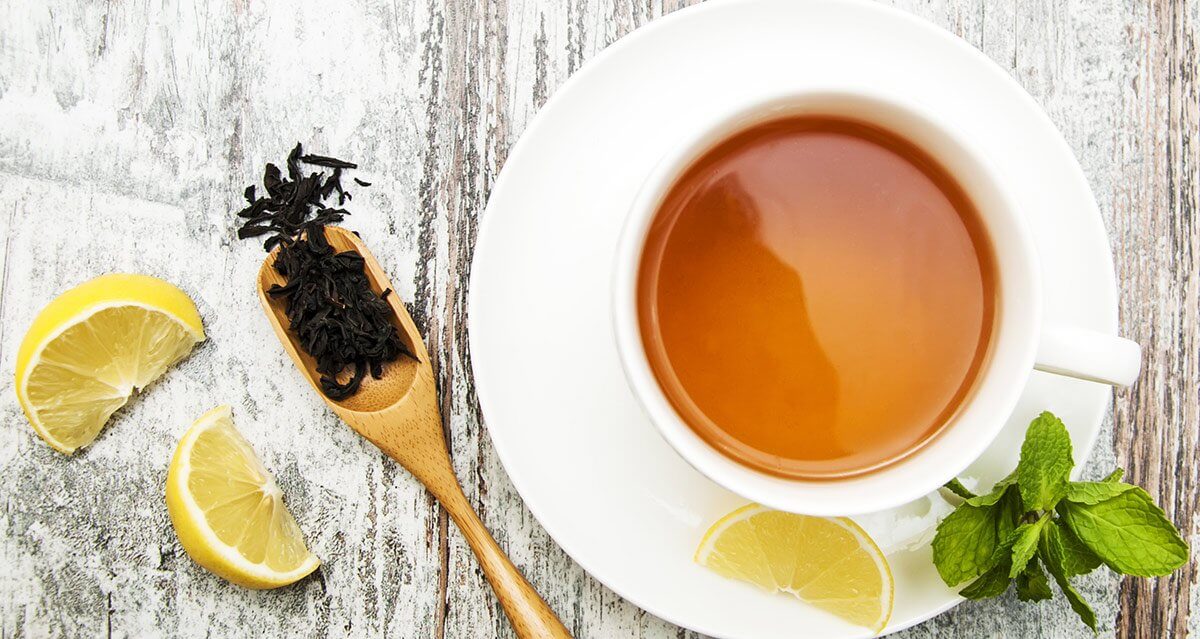 tea_brain_health_blog cup of hot tea with lemon